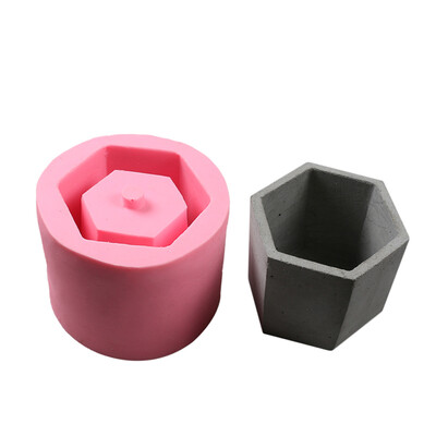 

1Pcs Flowerpot Cement Vase Plant Cake Chocolate Silicone Mold Handmade Craft Tool Garden Decor
