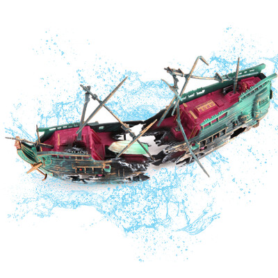 

Aquarium Boat Decorations Boat Aquarium Ornament Fish Tank Aquarium Decorations