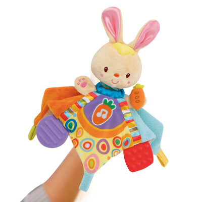 

VTech Voyage Bunny Kissing Pants Cloth Hands Dolls Pampering Toys Pampering Newborns 3 months