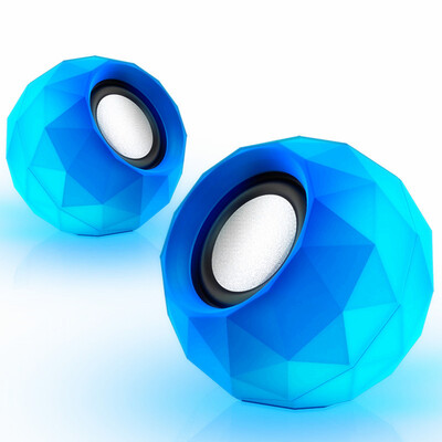 

Direct manufacturers are tribal stall desktop computer 2 USB Mini Notebook audio speakers small gifts