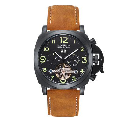 

KIMSDUN K - 712D Waterproof Male Mechanical Watch Tourbilion