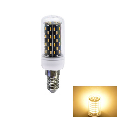 

1PC 5W E14 500LM 76LEDS SMD4014 Decorative Segmented Dimmer LED Corn Light AC 220V