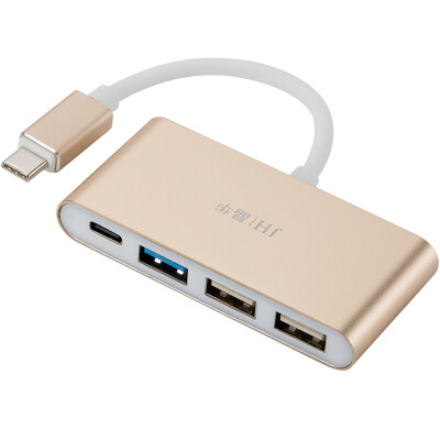 

Crystal King (JH) 3515 Type-C Adapter Type to VGA + HUB Converter Line Apple New MacBook USB-C Charging Adapter Connector with USB3.0 HUB Hub Splitter