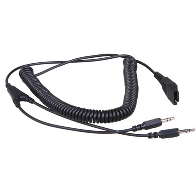 

YELL YEY GN-PC traffic headset computer 35 dual-socket QD line