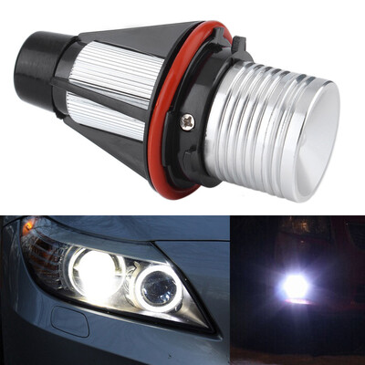 

2x Car 6000K White 5W Angel Eyes LED Light Lamp For BMW E39 E53 E60 E61