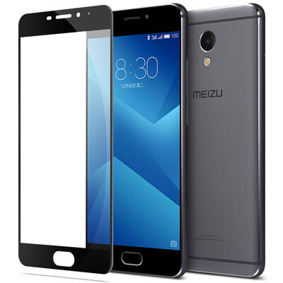 

ESCASE Шарм Синий Note5 стеклянная пленка Meizu очарование экран Синий Note5 полноэкранный фильм печати полное покрытие стали взрывозащищенного анти-отпечатков пальцев HD мобильный телефон фильм черный