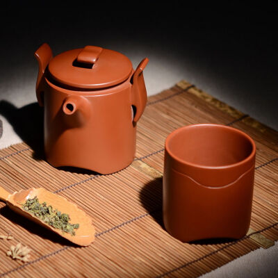 

Yixing Zisha Clay Teapot & Teacup Travel Set Chinese Gongfu Tea Brewing Teaware