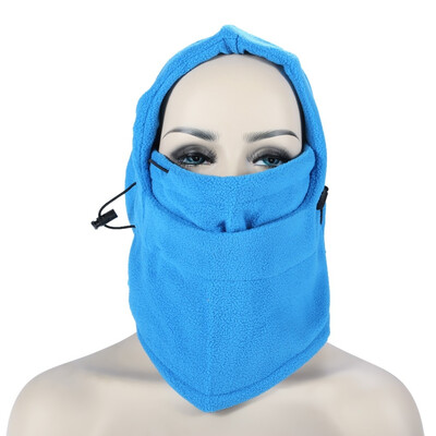 

Multifunctional Full Face Cover Mask Three Balaclava Knit Hat Winter Fleece Stretch Snow mask Beanie Hat Cap Warm Face Neck masks