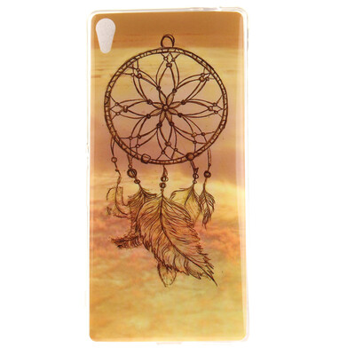 

Dreamcatcher Pattern Soft Thin TPU Rubber Silicone Gel Case Cover for SONY Xperia C6
