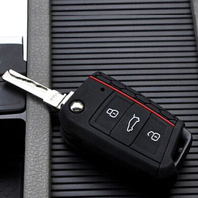 

MyMei New Silicone Chave Protect Case Capa Bag Para Volkswagen Vw Golf 7 Seat Leon Ibiza Skoda Octavia A7 Mk7 para Land Rover