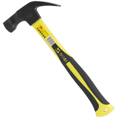 

Persian BOSI BS353245 with a magnet suction nail tank oil anti-skid fiber handle claw hammer hammer hammer hammer 045kg