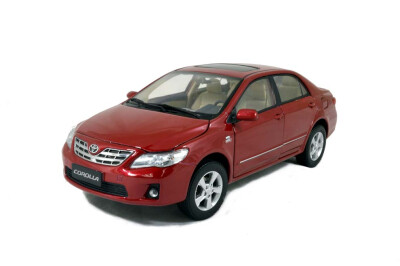 

1:18 scale Toyota Corolla 2011 diecast model car red