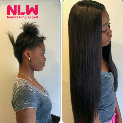 

Free Shipping Human Hair Straight 5 Bundles Good Cheap 8A Top quality Peruvian Remy Straight Hair weaves unprocessed Mix Length