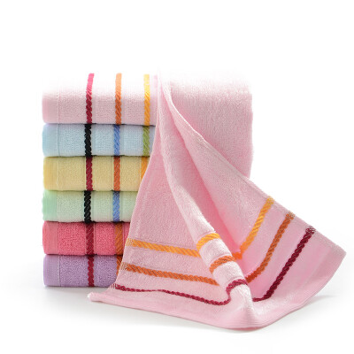 

Bamboo bamboo fiber towel soft absorbent bamboo charcoal face wash towel color section yellow