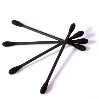

Excellent home UPLUS black double round head fine paper shaft multi-purpose make-up clean cotton swab 200 cotton sticks remover beauty cotton cotton cotton