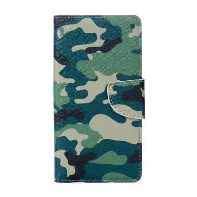 

Camouflage Design PU Leather Flip CoverWallet Card Holder Case for Lenovo K6