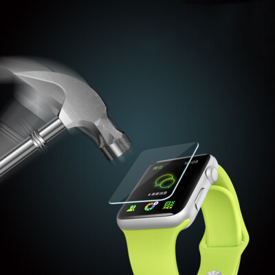 

Горячие Закаленное стекло пленка пленка экрана протектор для Apple Watch 38мм / 42мм