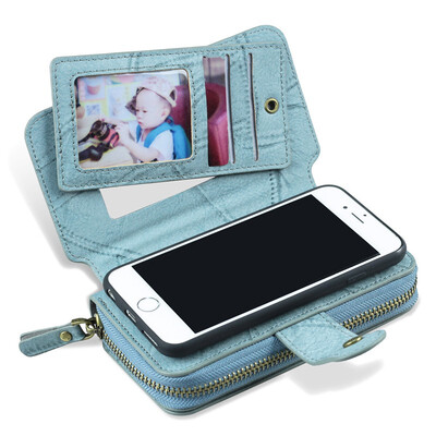 

NeillieN mobile phone coverMobile phone setPU Multifunctional Wallet Suitable for Insert Card Cover of iPhone 8plus Mobile Phone