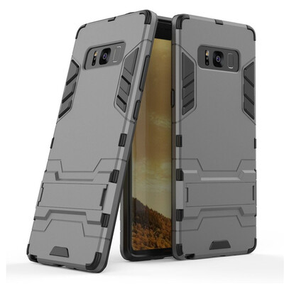 

Case for Samsung Galaxy Note 8 63 inch 2 in 1 Shockproof with Kickstand Feature Hybrid Dual Layer Defender Protective Cover