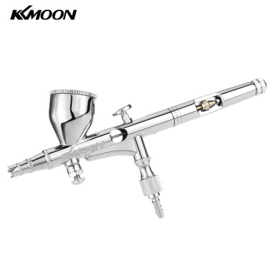 

KKmoon Professional Gravity Feed Dual Action Airbrush Set for Art Painting Tattoo Manicure Paint Hobby Spray Model Air Brush