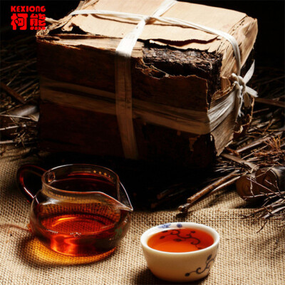 

Made In1970 Ripe Pu er Tea 250g Oldest Shu Puer Tea Ancestor Antique Honey Sweet Dull-red Puerh Tea Ancient Tree Pu'er Tea Brick