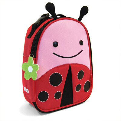 

SKIP HOP Cute Zoo Warm Lunch Bag Handbag Bag Child Picnic Bag - Beetle 3 years old United States Import