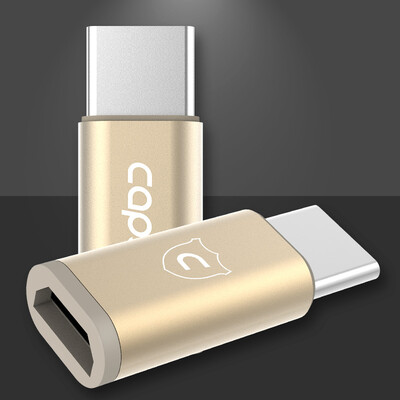 

Capshi Micro USB для Type-C адаптер Эндрюс линия передачи данных телефонная линия зарядки золотая поддержка Huawei P10 / слава V8 / просо 5s6 / музыка / Samsung S8