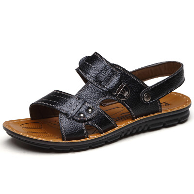 

Men's summer sandals casual sandals and slippers men beach sandals lazy breathable shoes