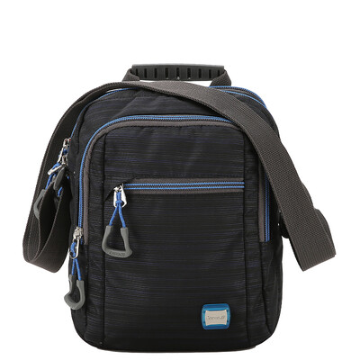 

Jingdong supermarket Cara sheep Carany CX4094 black men&women shoulder bag leisure sports Messenger bag Korean mini bag