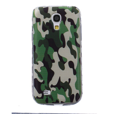 

Camouflage Pattern Soft Thin TPU Rubber Silicone Gel Case Cover for SAMSUNG GALAXY S4 Mini I9190