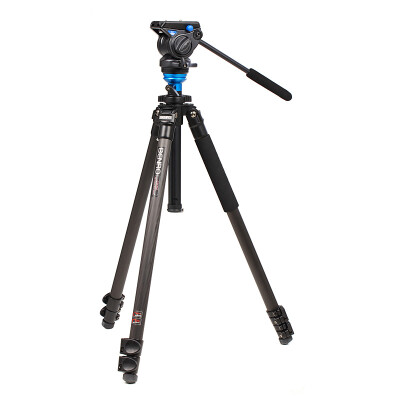 

Benro tripod C2573FS4 SLR tripod carbon fiber professional camera hydraulic PTZ multi-function photography camera tripod PTZ set