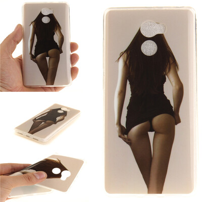 

Sexy Girls Pattern Soft Thin TPU Rubber Silicone Gel Case Cover for XIAOMi RedMi 4