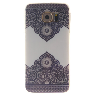 

Diagonal totem Pattern Soft Thin TPU Rubber Silicone Gel Case Cover for SAMSUNG GALAXY S6 G920