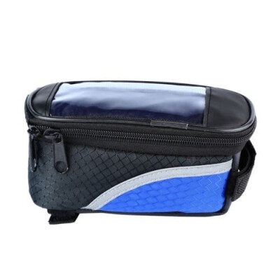 

Waterproof Cycling Bike Bicycle Front Frame Pannier Tube Bag For Mobile Phone