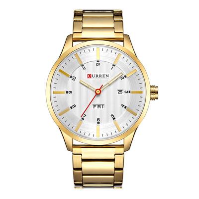 

CURREN 8316 Men Watch Quartz Brand Watch Wristwatch Calendar Time Display Stainless Steel Watch