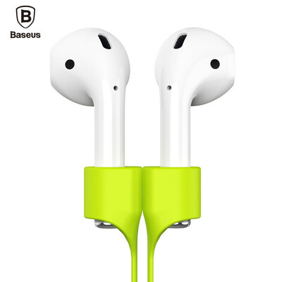 

Baseus Iphone headset anti-loss magnetic absorption headset silicone cord
