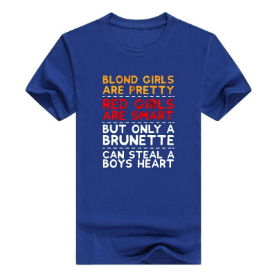 

Brunettes Can Steal A Boys Heart Funny Brunette Shirt