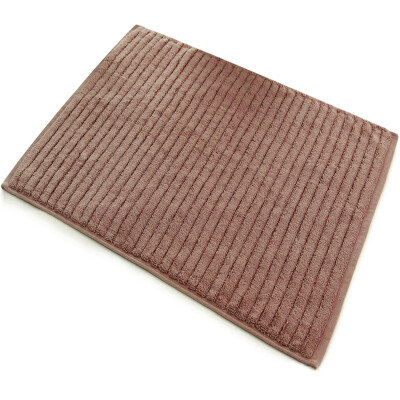 

Sanli cotton thick terry absorbent towel bathroom non-slip mats 50 × 72cm dark brown