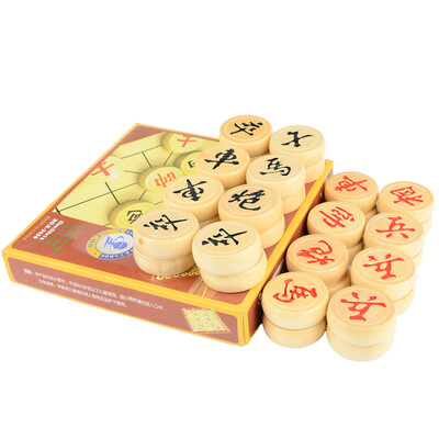 

Planet Chinese Chess Table Tennis Boxing Medium 50mm Wooden Chess B-3250