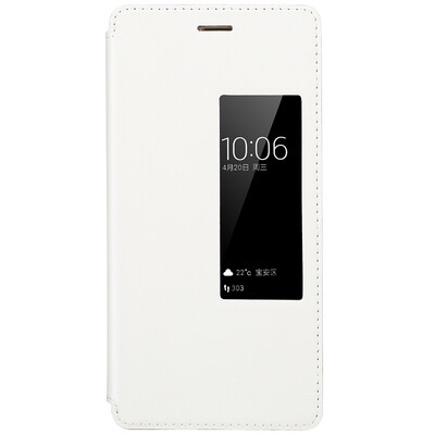 

Freeson Huawei P9 Leather Case Smart Sleeping Case / Phone Case White