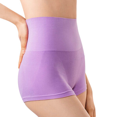 

MD нижнее белье дамы бамбуковое волокно дышащая бесшовная талия тазобедренное тело нижнее белье высокая талия плоские брюки postpartum самосовершенствование сексуальное нижнее белье сладкий фиолетовый M