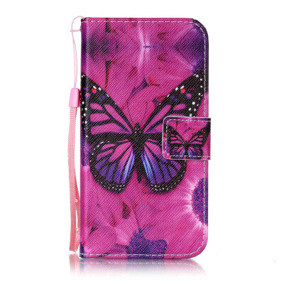 

Black Butterfly Design PU Leather Flip Cover Wallet Card Holder Case for Huawei Nova/CAZ-AL10