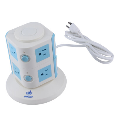 

2Layers Power Multi Ways Switched Vertical Socket Charger