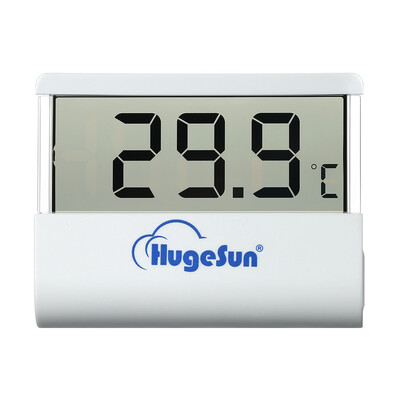 

HugeSun Mini LCD Transparent Aquarium Thermometer Digital Fish Tank Temperature Meter 0°C40°C