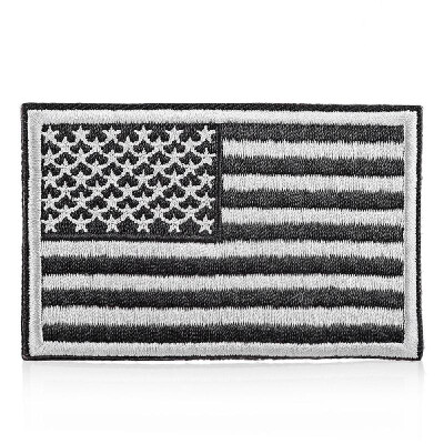 

American Flag Patch Embroidered Army Badge Armband Uniform Emblem Patch Sticker for Backpack Jacket Cap