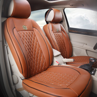 

Wufu Jinniu car seat 3D breathable universal four seasons cushion brown factory straight hair