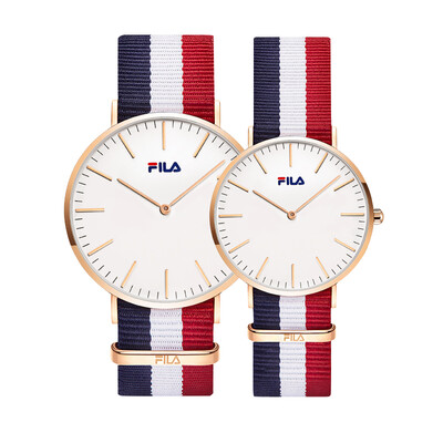 

FILA (FILA) пара на столе мода простой личности водонепроницаемый кварцевые часы FLM / FLL38-778