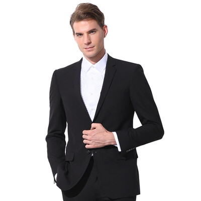 

Джентльменская добродетель Британская мода Slim Men's Jacket YBF20113001 Черный 52