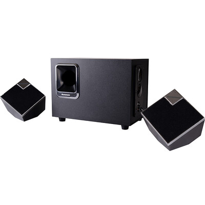 

Lenovo Lenovo C1535 desktop notebook general computer speakers 21 subwoofer USB for computer wood small audio black