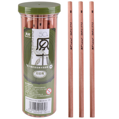 

Trunk (Truecolor) 2282 50 buckets with poplar softened red plate wood color pencil triangle